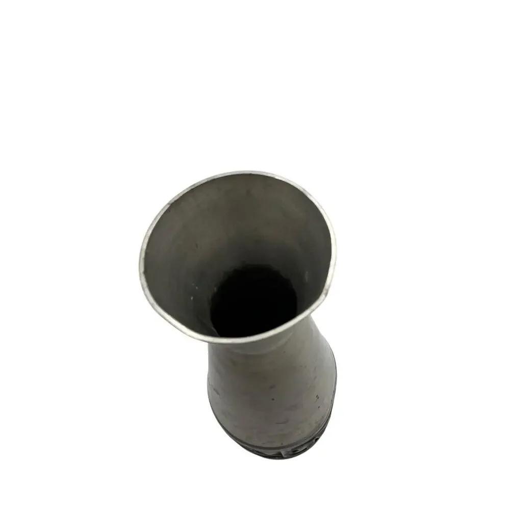 Gullsmeg Borgen Vase Vintage Pewter Tinn Organic Leaf Art Nouveau Retro Chic - Picture 5 of 8